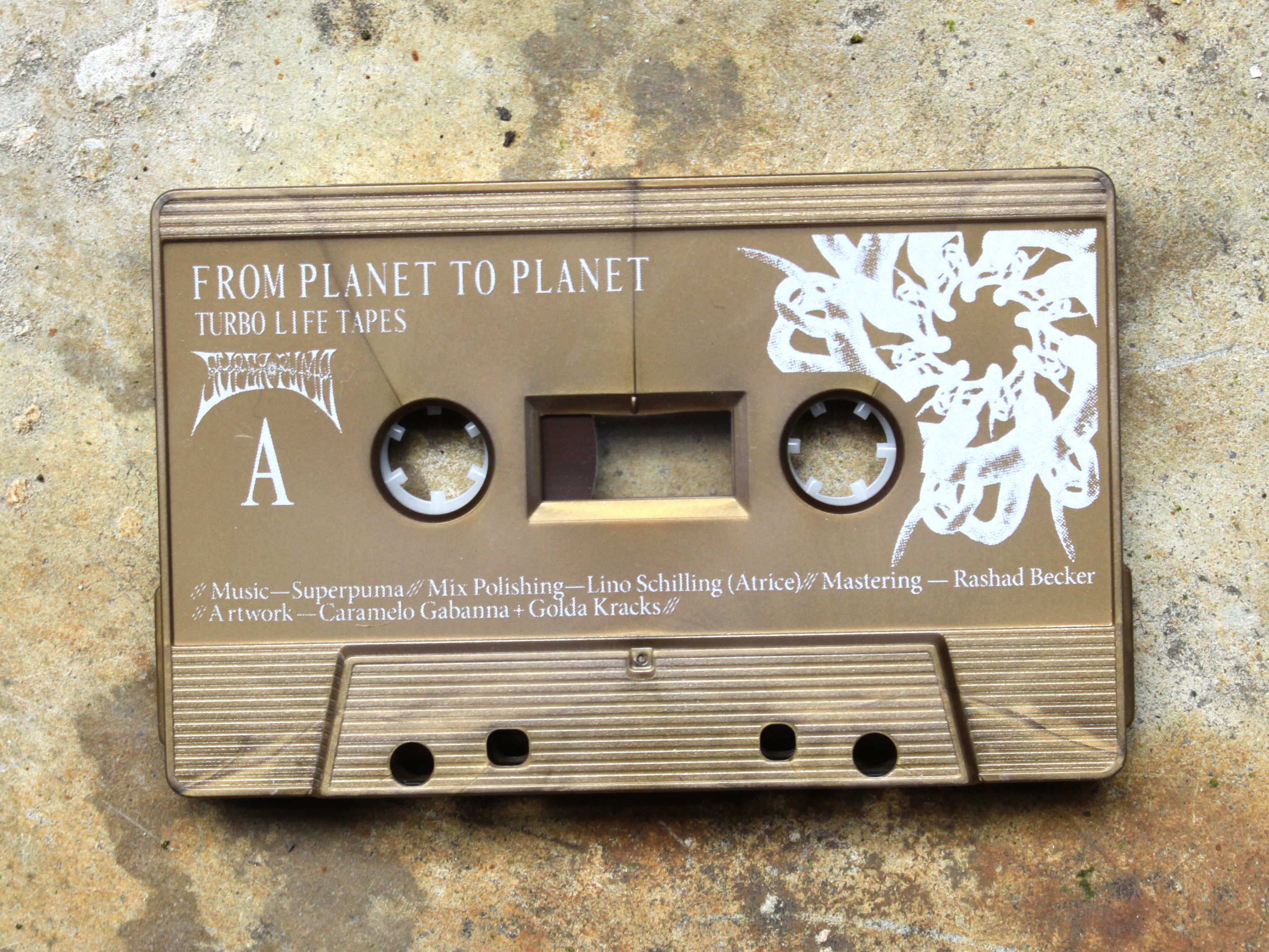 cassette tape from planet to planet